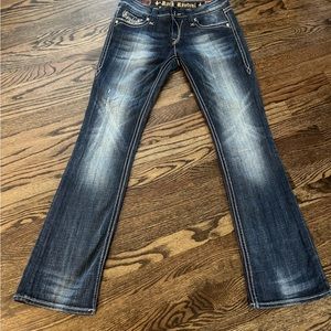Rock Revival Rana Easy Boot Womens Denim Jeans 30 (32x32.5)